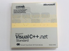 Microsoft Visual C++ .net Standard Version 2002 w/Key Rare FREE SHIPPING (LN)