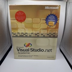 MICROSOFT VISUAL STUDIO.NET ACADEMIC VERSION 2003 9 CD Set w/ Key & Manuals