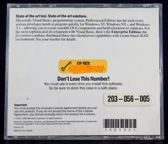 Microsoft Visual Basic Professional Edition 4.0 UPGRADE & CD Key Windows 95