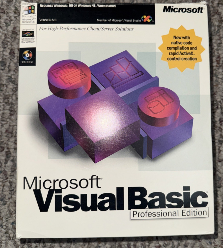 Microsoft Visual Basic Professional Edition Original key code