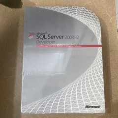 Sealed Microsoft SQL Server 2008 R2 Developer/Test DVD Windows 7 English