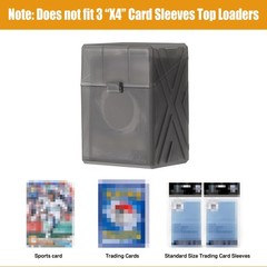 RHCOM Trading Card Case Kit 12 Deck Boxes Organizer Compatible with TCG MTG Spor