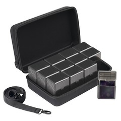 RHCOM Trading Card Case Kit: 6 Deck Boxes for 2200+ TCG MTG Sports Cards