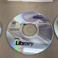 Microsoft Visual Interdev 6.0 Professional Edition w/ CD Key & Library Disc READ