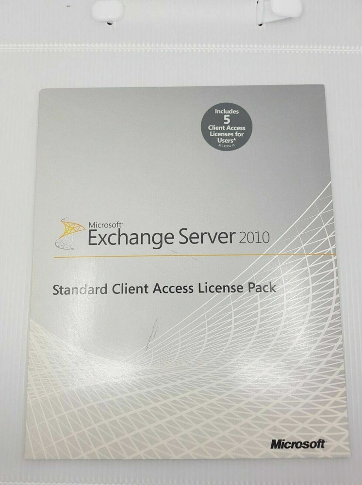 Microsoft Exchange Server 2010 STD Client Access License Pack 5 User | 381-04125