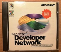 Microsoft MSDN Library for Visual Studio 97 Install CD w/ License