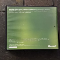 Microsoft Visual Studio 2005 Standard Edition 5 Disc Set w/ Key