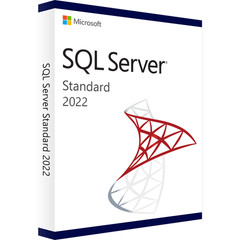 Microsoft SQL Server 2022 Standard with 4 Core License, unlimited User CALs