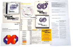 Microsoft Visual Studio Enterprise 6.0 6 Windows 95 thru 11 Retail 10 CD’s + KEY