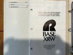 Microrim R BaseXRW Series 4000 and 5000 extended report writer Ver 1.1/1.2