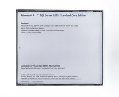 Microsoft SQL Server 2019 Standard with 24 Core License, unlimited User CALs