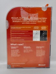 Microsoft Visual Studio 2008 Professional Edition – Academic version