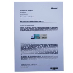 Microsoft SQL Server 2025 Enterprise – 96 Core License CoA Unlimited CALs