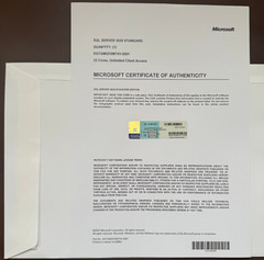 Microsoft SQL Server 2025 Standard 32 Core Unlimited User CALs CoA Authentic