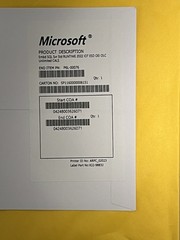 SQL Server 2022 Standard 64-bit 32 Core Unlimited CALs DVD Media Kit + Key