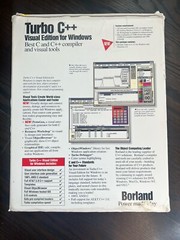 Borland Turbo C++ Visual Edition & Tools For Windows Version 3.1 3.5” Disks