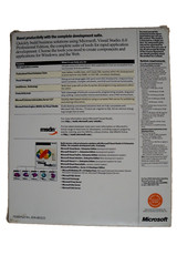 NEW Microsoft Visual Studio Professional 6.0 PRO 6 Basic C Foxpro 659-00390 Full