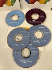 Microsoft Visual Studio .NET Professional 2003 Academic Lot Software Discs