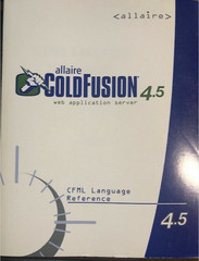 Cold Fusion Allaire ColdFusion 4.5 Studio Software for WINDOWS 95/98/ NT 4.0