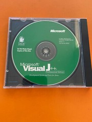 Microsoft Visual J++ Professional Edition Version1.1 With Product Key Open Box