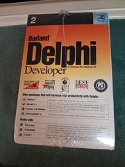 Borland Delphi Developer Version 2 Windows 95/NT Very Good NOS Sealed