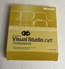 Microsoft Visual Studio .NET Professional 2003 FULL RETAIL SET + FACTORY SEALED