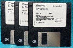 Central Point XTREE GOLD for Windows Ver 4.0 File Management