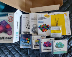 Microsoft Visual Basic 5.0 Professional Edition CD-ROM Software & Retail Box