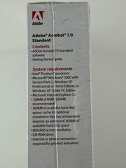 Genuine Adobe Acrobat 7.0 Standard Windows PDF Software