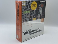 Microsoft SQL Server 2000, SKU 810-01407, Sealed Retail Box, 1-Processor License