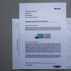 Microsoft SQL Server 2025 Enterprise – 96 Core License CoA Unlimited CALs