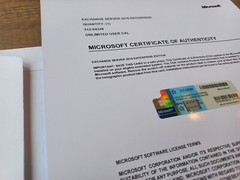 Microsoft Exchange Server 2016 Enterprise Retail Unlimited CAL CoA Authentic