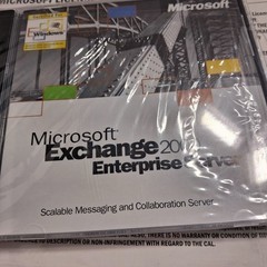 Microsoft Exchange 2000 Enterprise Server 25 User License Factory Sealed Box