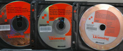 Microsoft Volume Licensing Ops System Manager 2007 SQL Server 2007 MDM 2008 DVDs
