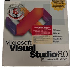 Microsoft Visual Studio 6.0 Professional Edition With Key