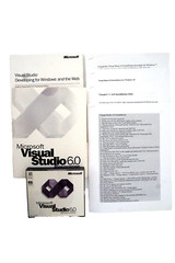 Microsoft Visual Studio Enterprise 6.0 6 Windows 95 ~ 11 Retail 3 CD’s KEY #3