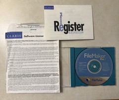 FileMaker Pro 5 (U99073-011D) CD-ROM -EUC – For MAC OS 7.6.1 – OS X