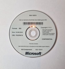 Microsoft SQL Server 2022 Enterprise Unlimited Cores, Unlimited CALs sealed