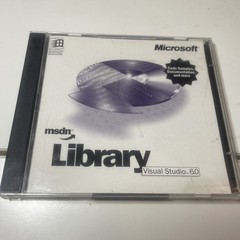Microsoft MSDN Library Visual Studio 6.0 Two CD Set for Windows98 Windows NT