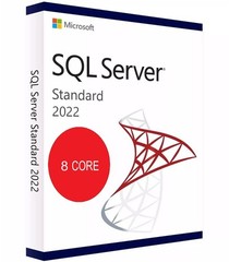SQL Server 2022 Standard 8 Core with Holographic COA Unlimited User CALs