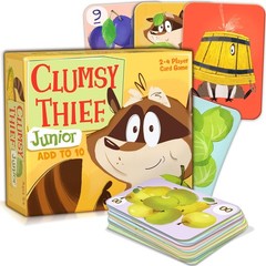 Melon Rind Clumsy Thief Junior Math Card Game | Adding to 10 for Kids 5+