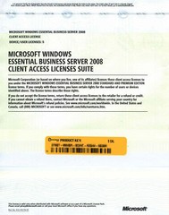 Microsoft Windows Essential Business Server 2008 5 User Device CAL No media