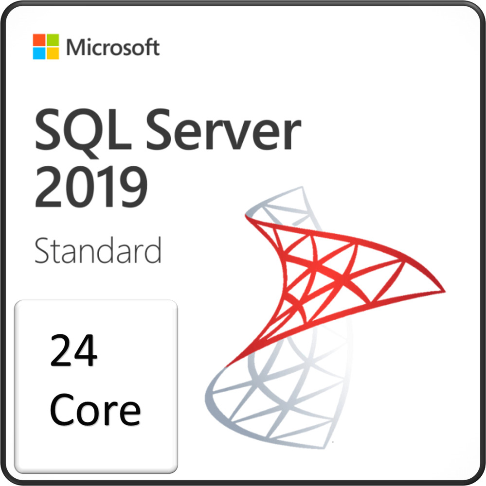 Microsoft SQL Server 2019 Standard Edition – 24 Core License