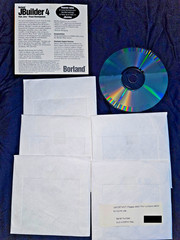 Borland JBuilder 4 Professional + C Builder 4 Delphi 4 COMPLETE SEALED CDs