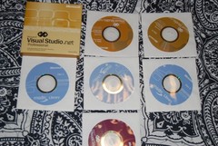 Microsoft Visual Studio .NET Professional 2003 FULL RETAIL SET Used To mk backup