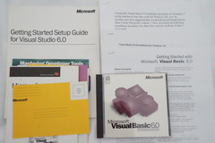Microsoft Visual Basic Professional 6.0 PRO 6 BOX 4 Windows 7 10 11 203-00768 #4