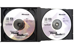 Microsoft Visual Studio Enterprise 6.0 6 Windows 95 thru 11 Retail 10 CD’s + KEY