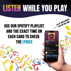 Lyric Legend 90s Hip-Hop Rap Music Trivia Game – Expandable Multi-Game