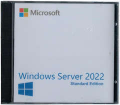 Windows Server 2022 Standard Edition with 5 CALs. Retail License, English.