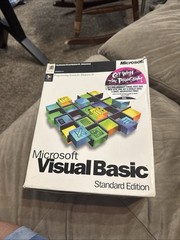 Microsoft Visual Basic Standard Edition Version 4.0 used complete Win 95 1996